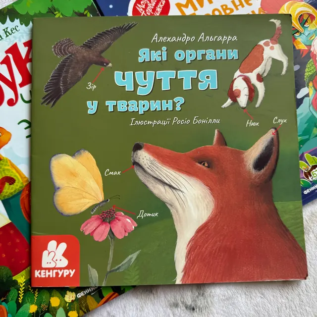 Які органи чуття у тварин